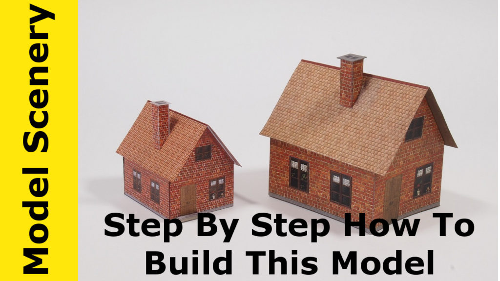 How To Make HO Scale Buildings Model Scenery Tutorials