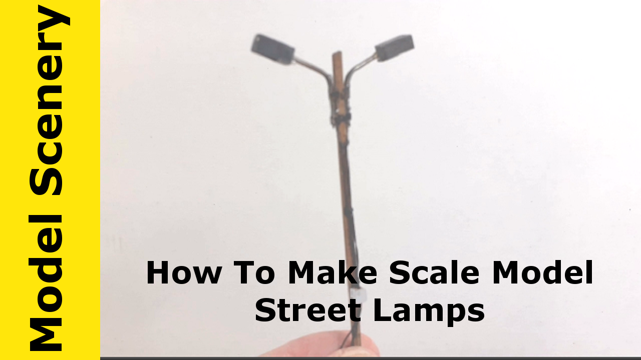 lamp model scenery | Model Scenery Tutorials