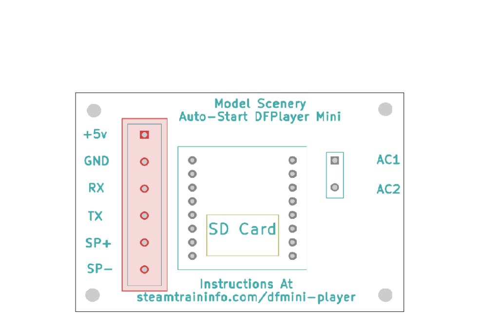How To Make DFMini Player Auto Start Circuit Board