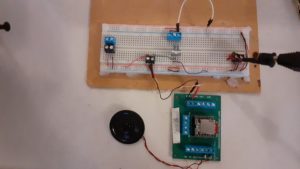 mosfet activating mp3 player