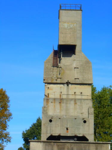 Odolany coal tower left side view.